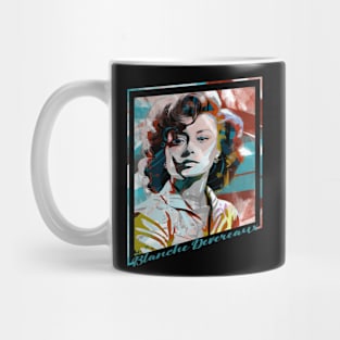 Blanche Devereaux-Abstract Expressionist Potrait Mug